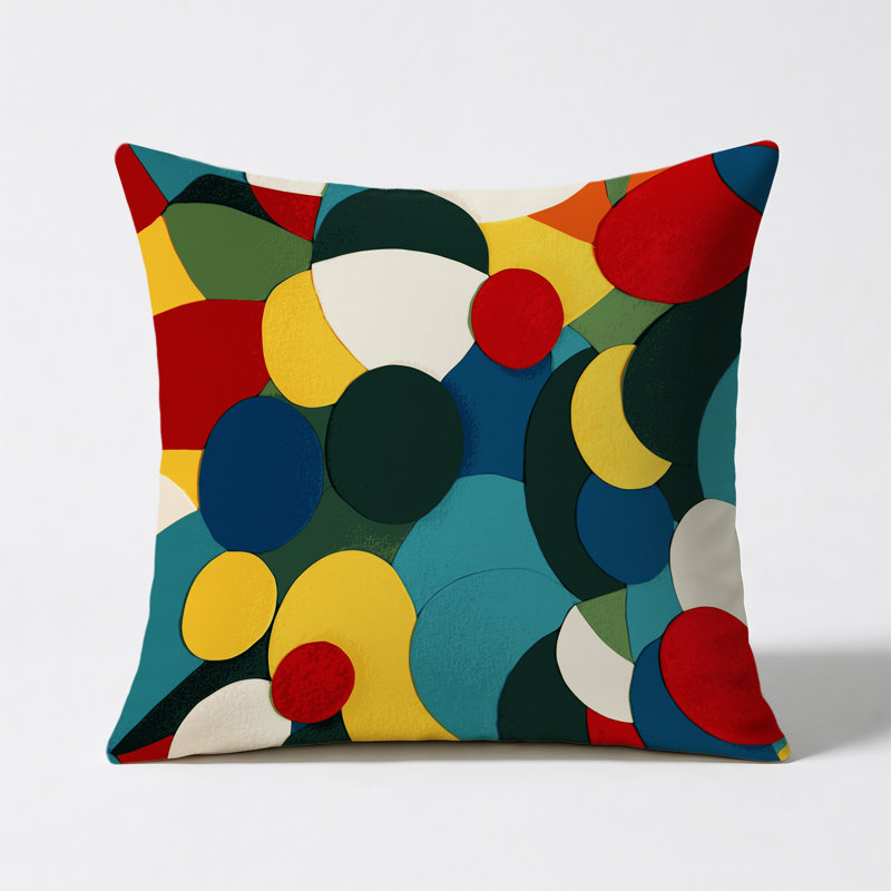Funky Sway Indoor And Outdoor Throw Pillow, Square 20"
