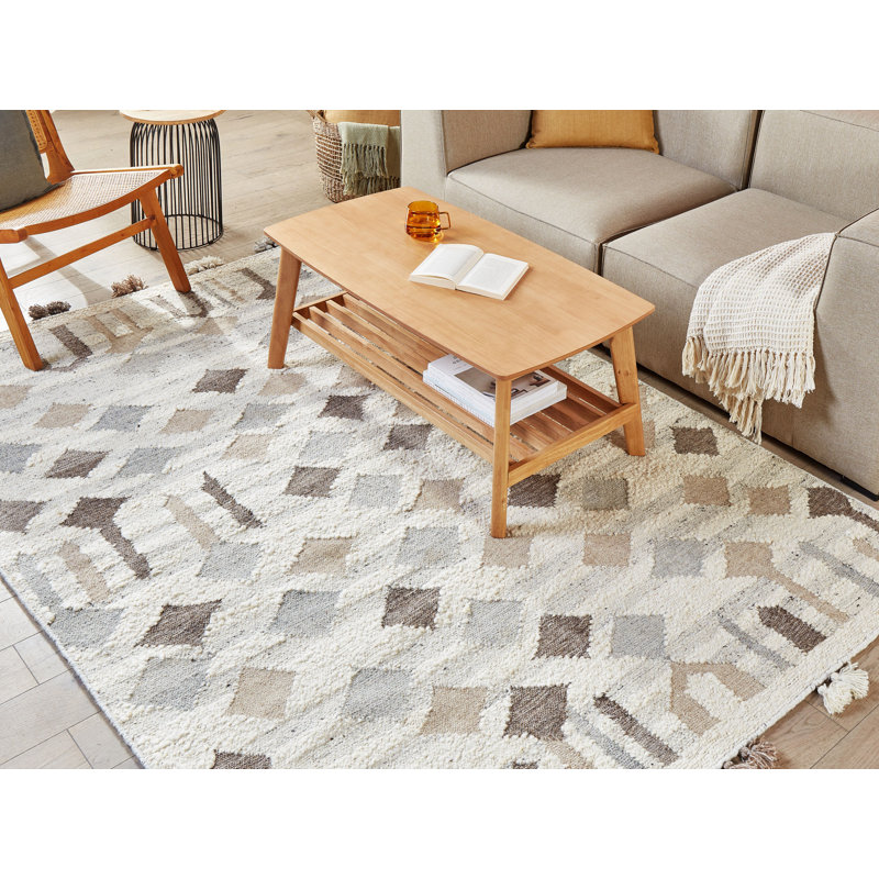 Novello Geometric Hand Woven Area Rug, Rectangle 160 x 230cm