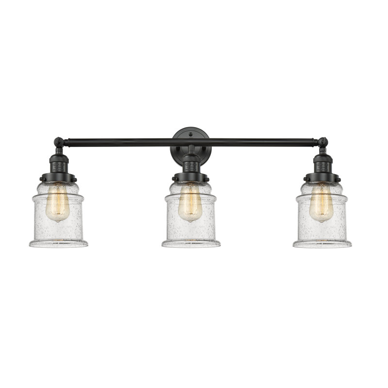 Galaviz 3 - Light Dimmable Vanity Light, Antique Brass, Seedy 2, Bulb Not Included