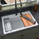 Karran Quartz 33'' X 22'' Single Bowl Drop-in Workstation Kitchen Sink