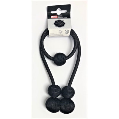 Porte-aimant de rideau avec boules (25 po)