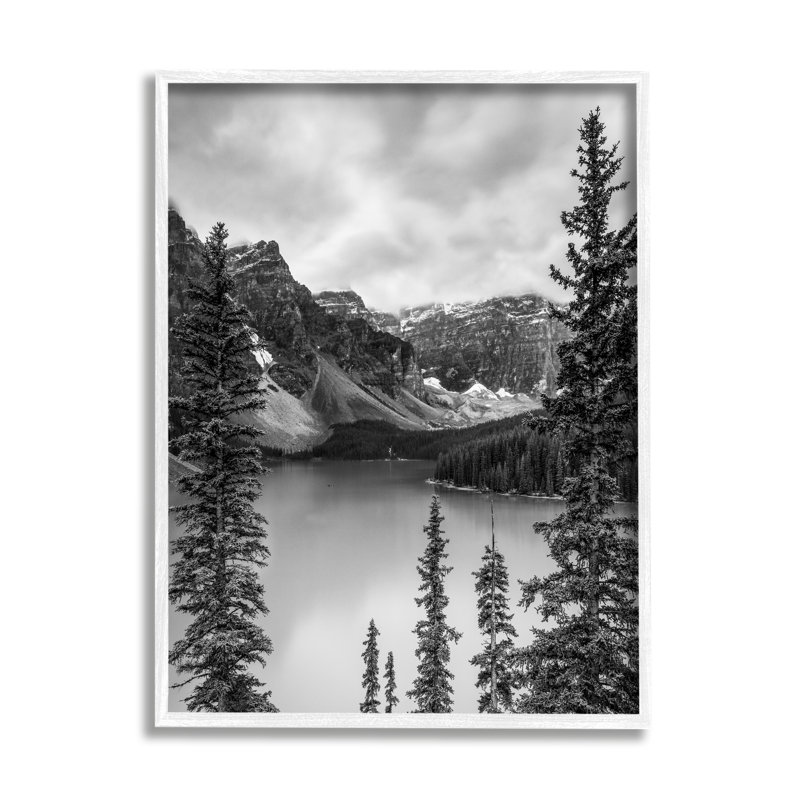 «Woodland Pond Scenery» encadré sur bois par Daniel Sproul, H 30 po x l 24 po x P 1,5 po