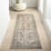Jeccica Distressed Vintage Medallion Jute Blend Polyester Area Rug