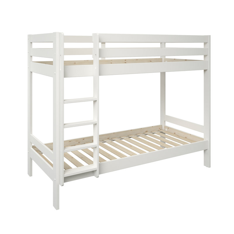 Abbottstown European Single (90 X 200 Cm) Bunk Bed with Storage Included