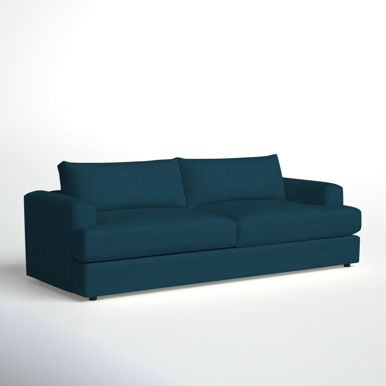 Cayden 96'' Upholstered Sofa, Bayou Midnight Canvas