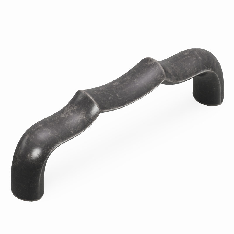 Trellis Bar / Handle Pull, 3", Black Nickel Vibed