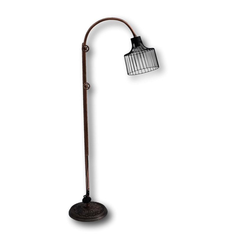 Lampe sur pied en arche/arc 58"