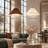 Morello 1-Light 15.2”W Fabric Pendant Light-1231801820