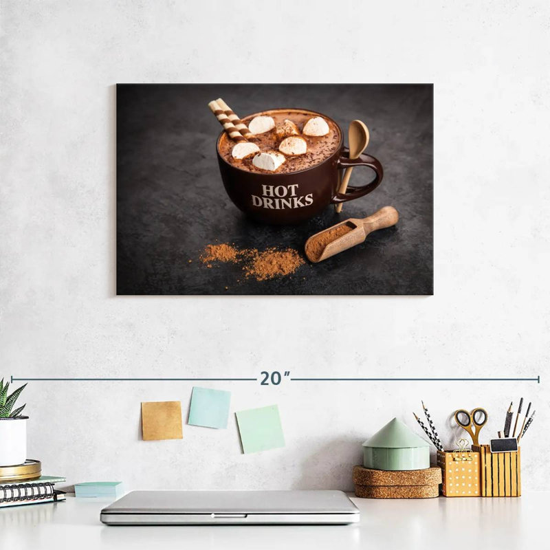 Yarlin Hot Cocoa, 8" H x 12" W