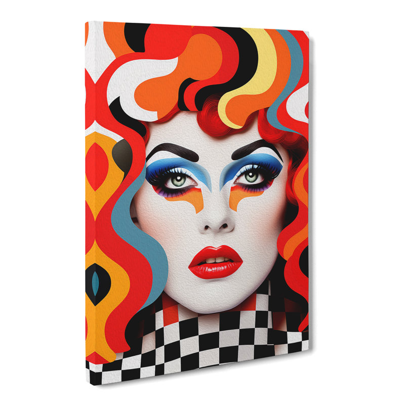 Drag Queen - Wrapped Canvas, 76cm H x 50cm W x 3cm D
