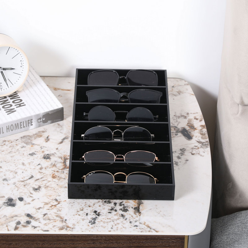 Black Sunglasses Jewellery Organiser Tray