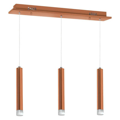 Bracen 3 - Light LED Kitchen Island Pendant