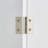 White Tall Storage Cabinet With Two Drawers For Bathroom Or Office | Gift Idea