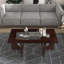 Table basse contemporaine 47 "avec plateau en verre trempé transparent Chaumont-1224657500
