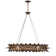 Heiress 8-Light Chandelier in Patinated Bronze by Breegan Jane
