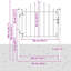 140 cm W Gate Fencing
