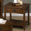 Table de bout avec rangement Vikesh