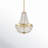Conway Wrought Iron 3-Light Chandelier-1892160648