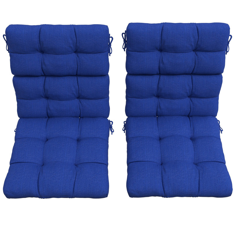 Coussin 2 pièces Red Barrel Studio®, Bleu