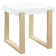 Willamena Rectangular End Table with Sled Base