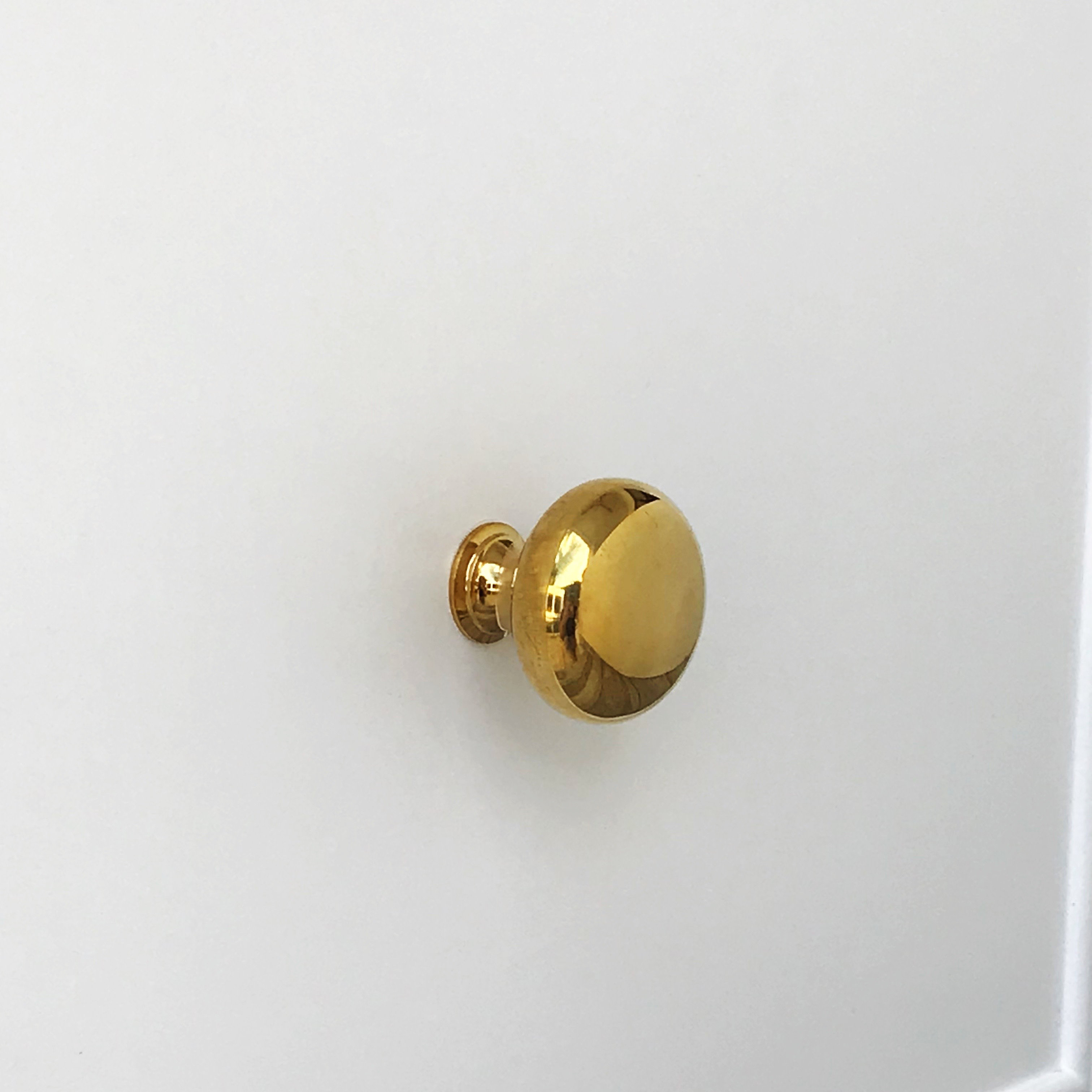 Unlacquered Polished Brass Wire Drawer Pulls - Cabinet Handles