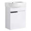 Meuble-lavabo simple avec plateau en céramique Zayvon-1744076220