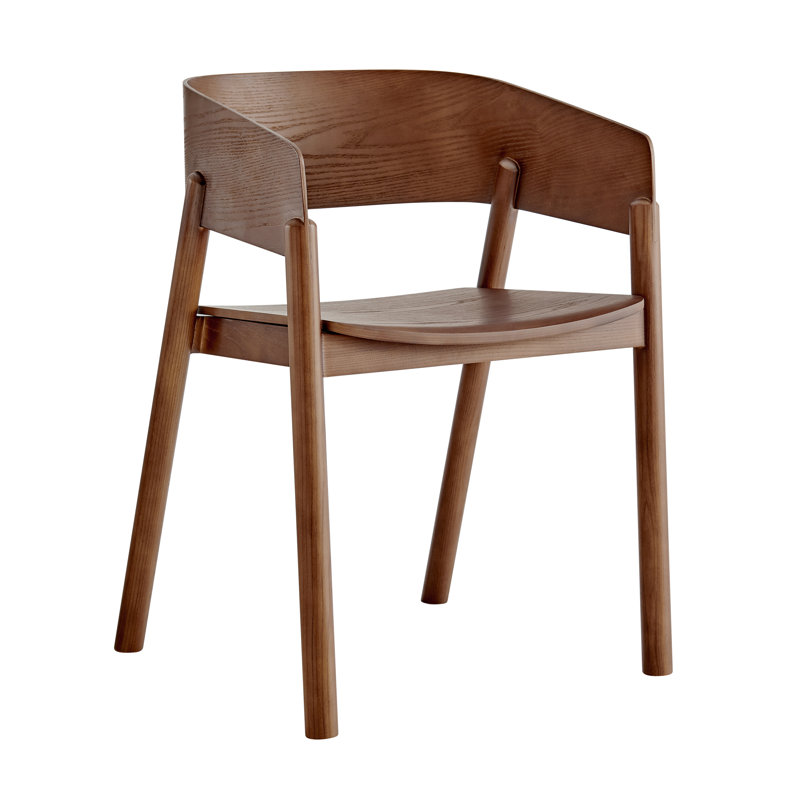 Chaise de salle à manger à dossier bas Iliad