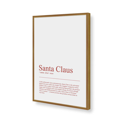 «Simply Santa», reproduction d'art