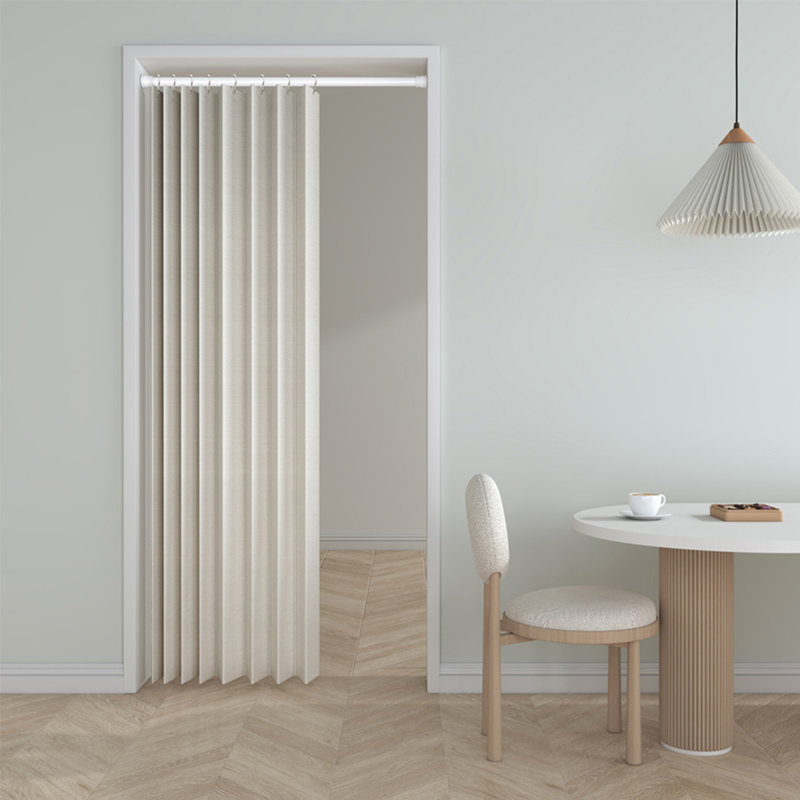 Semi Sheer Door Curtain Single Panel
