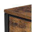 Armoire à café, armoire à café de style campagnard de 24 pouces avec rangement, table mobile avec roulettes et porte grillagée, buffet pour la cuisine, vestibule