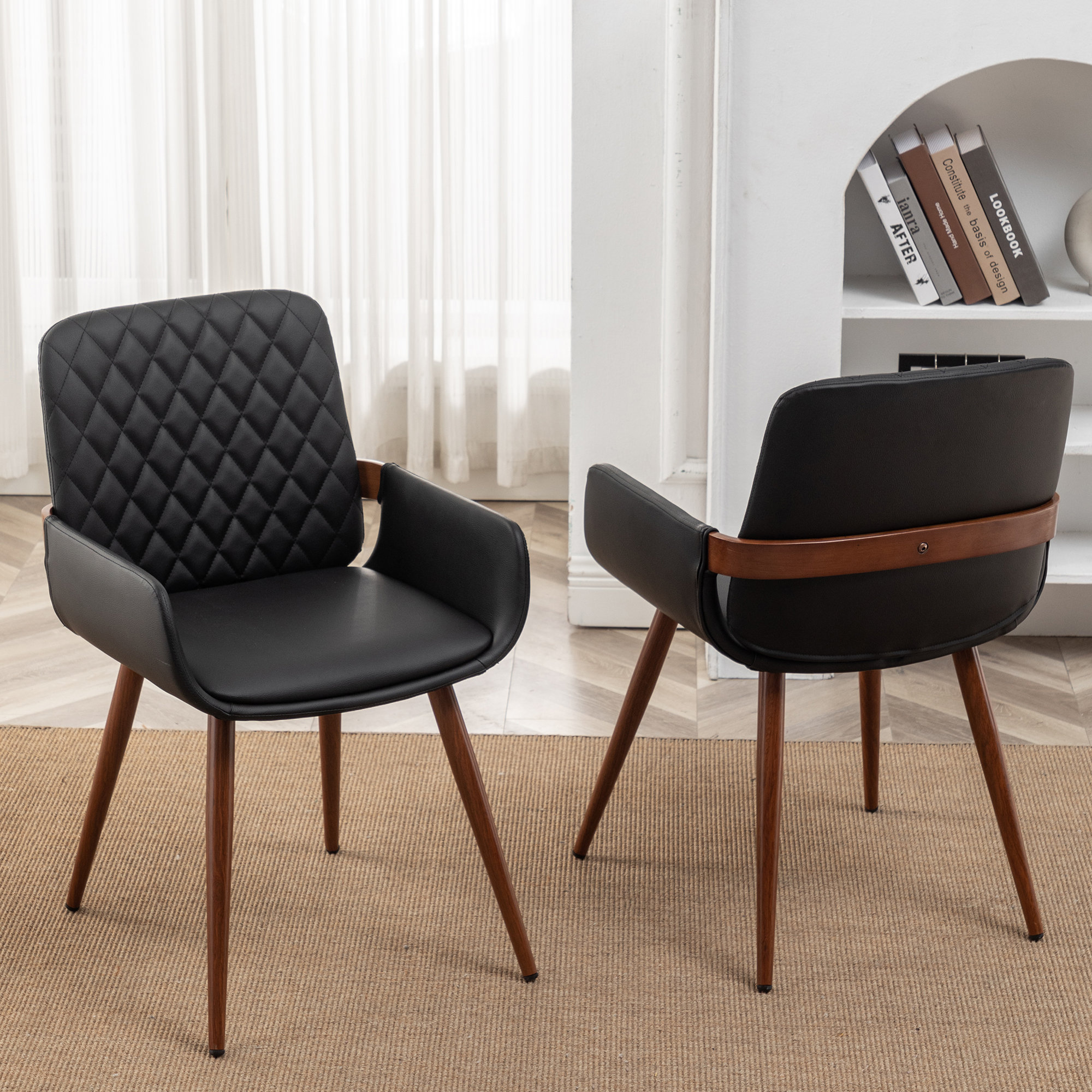 Corrigan Studio® Kopelynn Modern Upholstered Dining Room Chairs