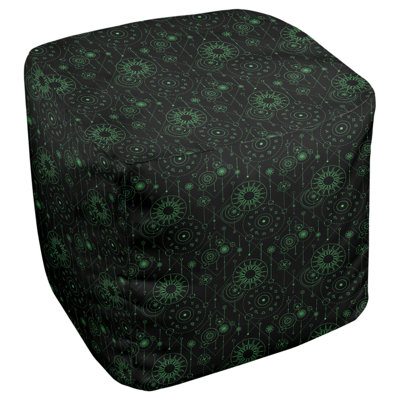 Repose-pieds à cubes astrologie Leffel