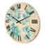 Horloge murale en bois d'eucalyptus-63903149