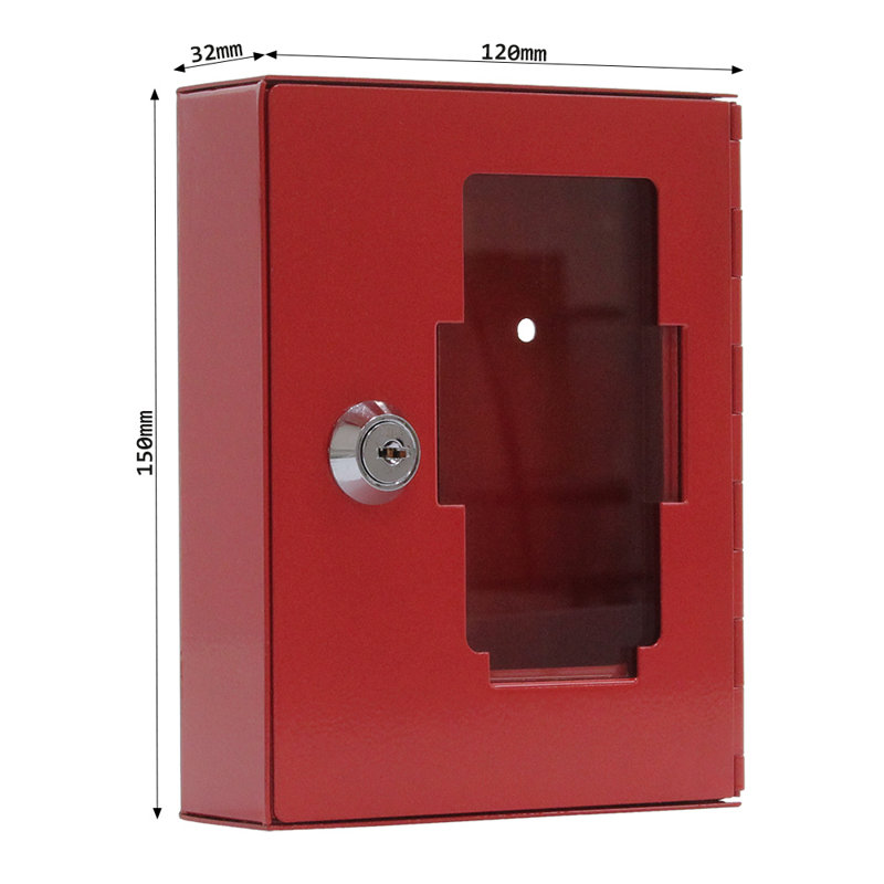 Metal Wall Organizer with Key Hooks