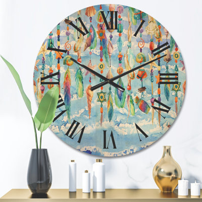 Solid Wood Wall Clock