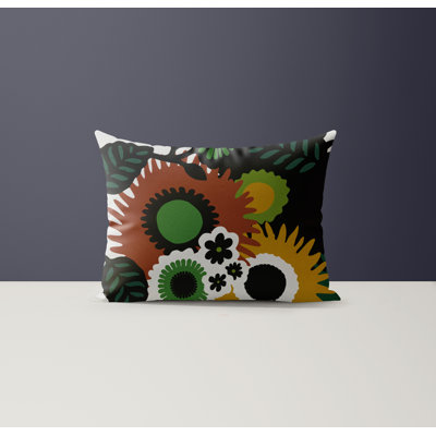 Mars Microsuede Lumbar Throw Pillow