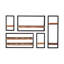 Lehoux 2 Piece Accent Shelf