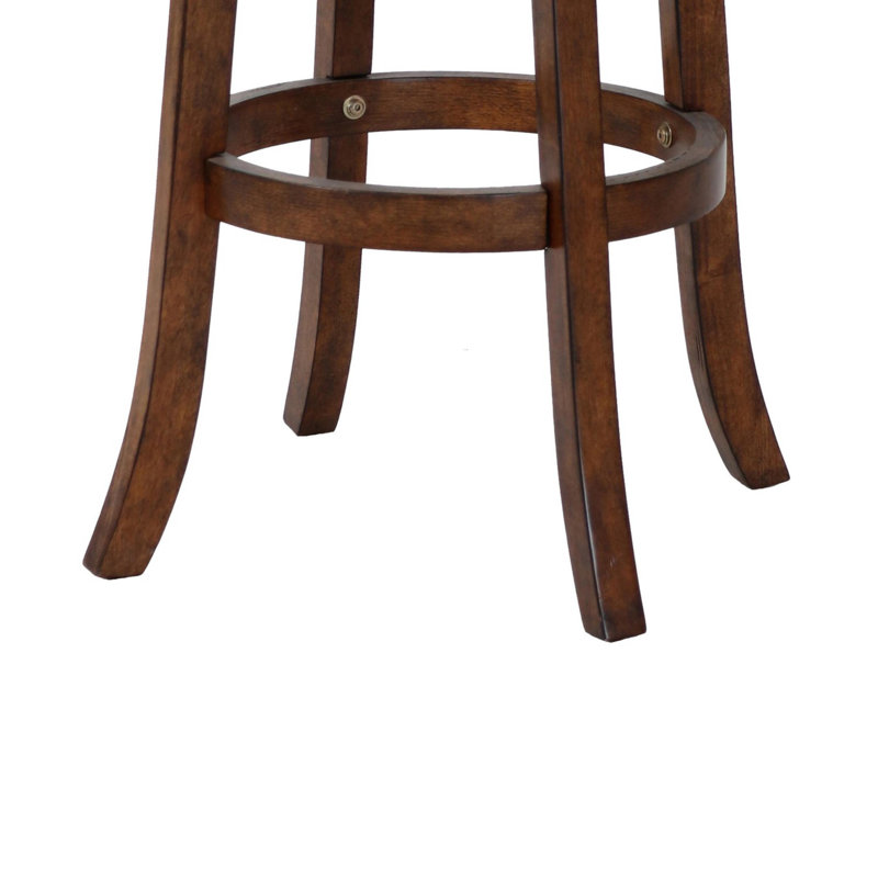 Tabouret pivotant Kopasz, Brun, Petit tabouret (siège d'une hauteur de 22 po)