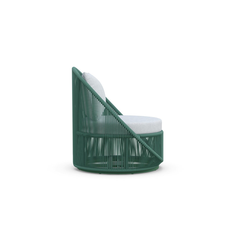 Olympus Swivel Club Chair Hunter + Arctic Cushion