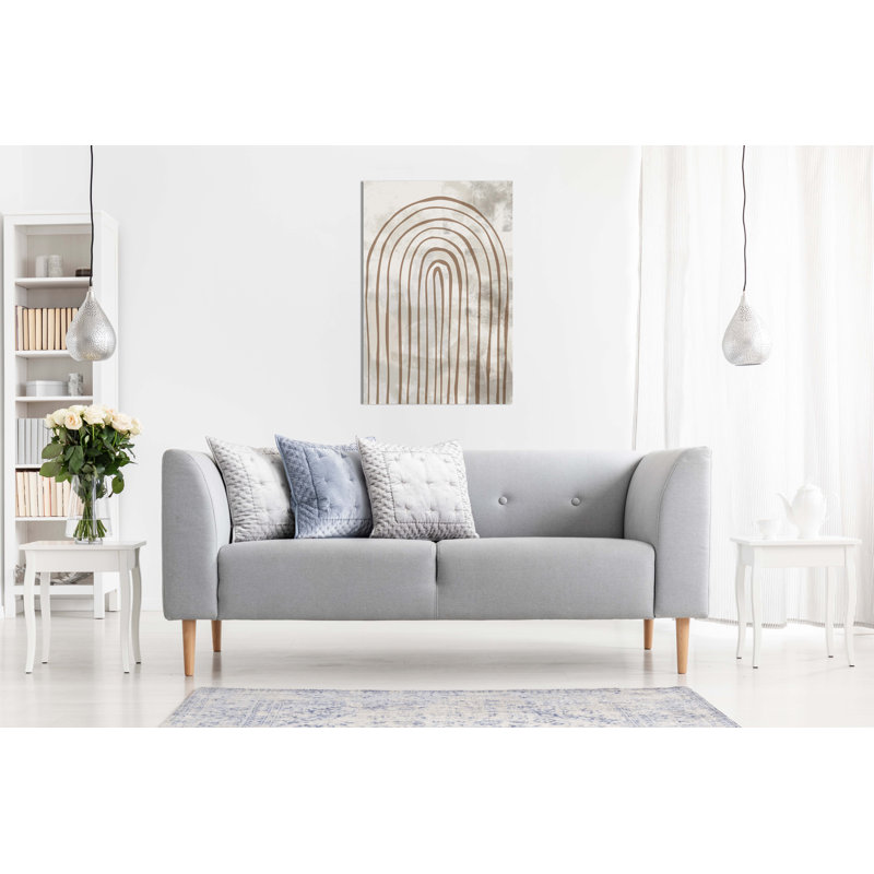 Arch Line - Wrapped Canvas Print, 31cm H x 20cm W x 1.8cm D