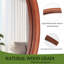 Atharva Solid Wood Novelty Wall Mirror-1262109025