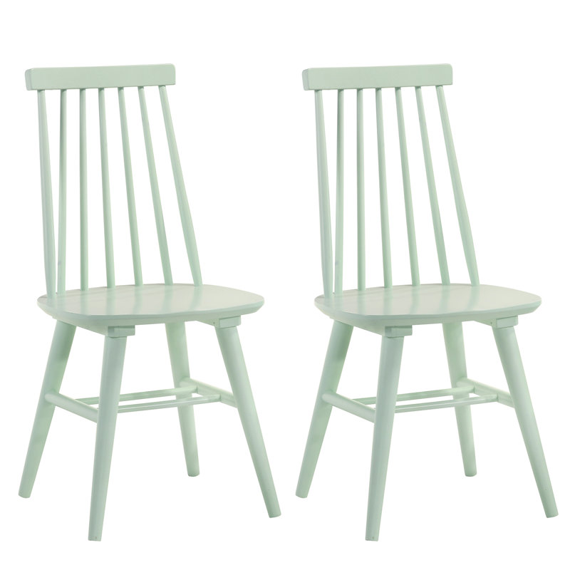 Chaises de salle à manger Alvie, Menthe douce