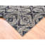 Tapis 9 po x 12 po à motif de laine effilé fait à la main 4B91CE8CC8A148B48728DFEBE5767D94