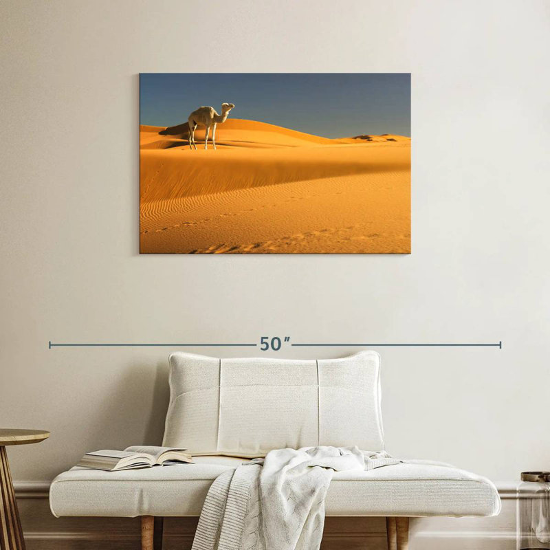 Chameau du désert d'Alvord Sahara, H 24 po x l 36 po