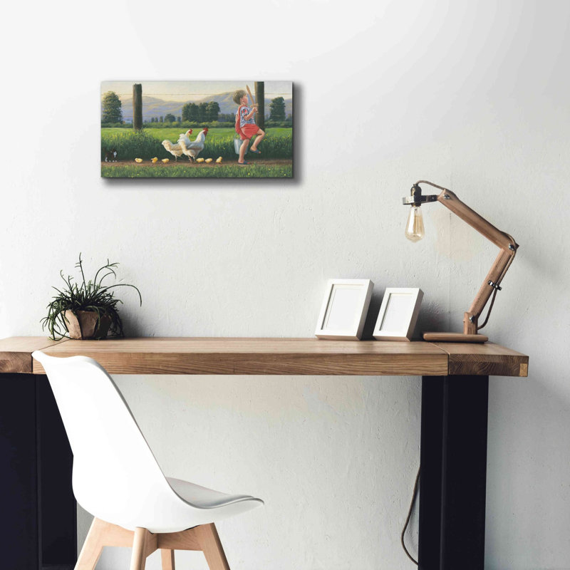 «Fearless leader» par James Wiens, art mural sur toile, H 12 po x l 24 po x P 0,75 po