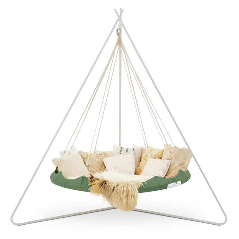 Balancelle avec support Classic TiiPii Bed, Olive, 5 pi
