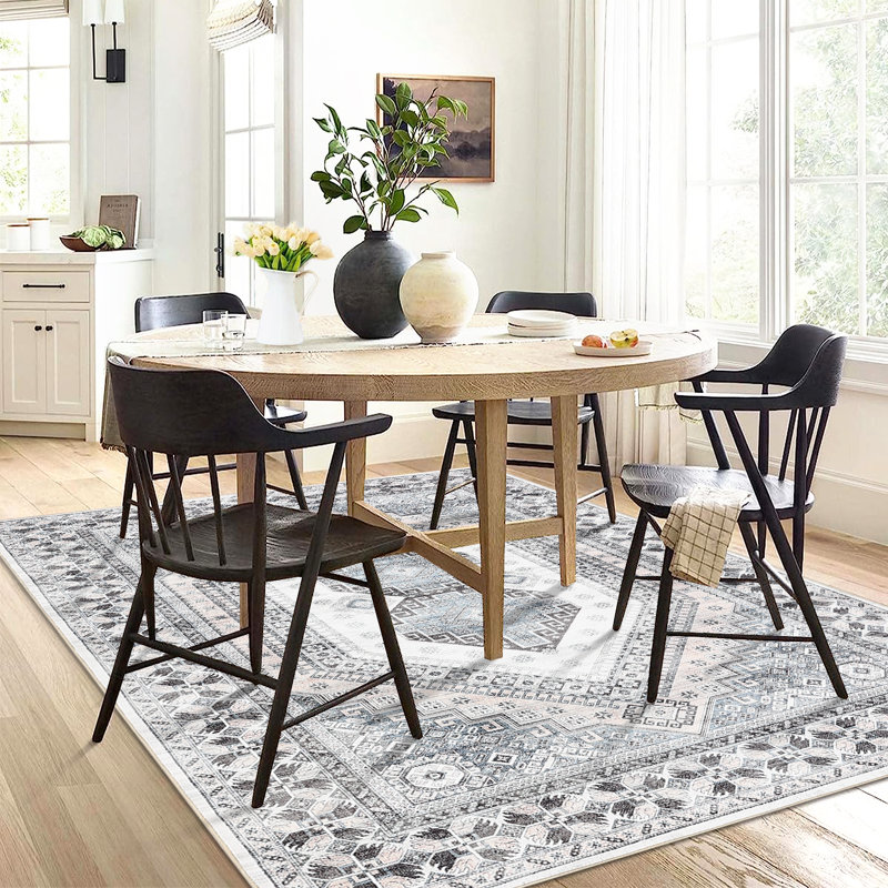 Tapis Daciana avec envers antidérapant, Rectangle 9 pi x 12 pi