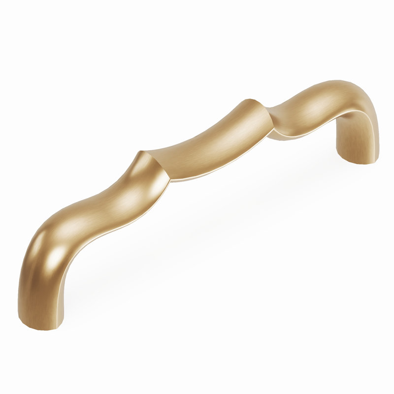 Trellis Bar Pull, 3-3/4", Champagne Bronze