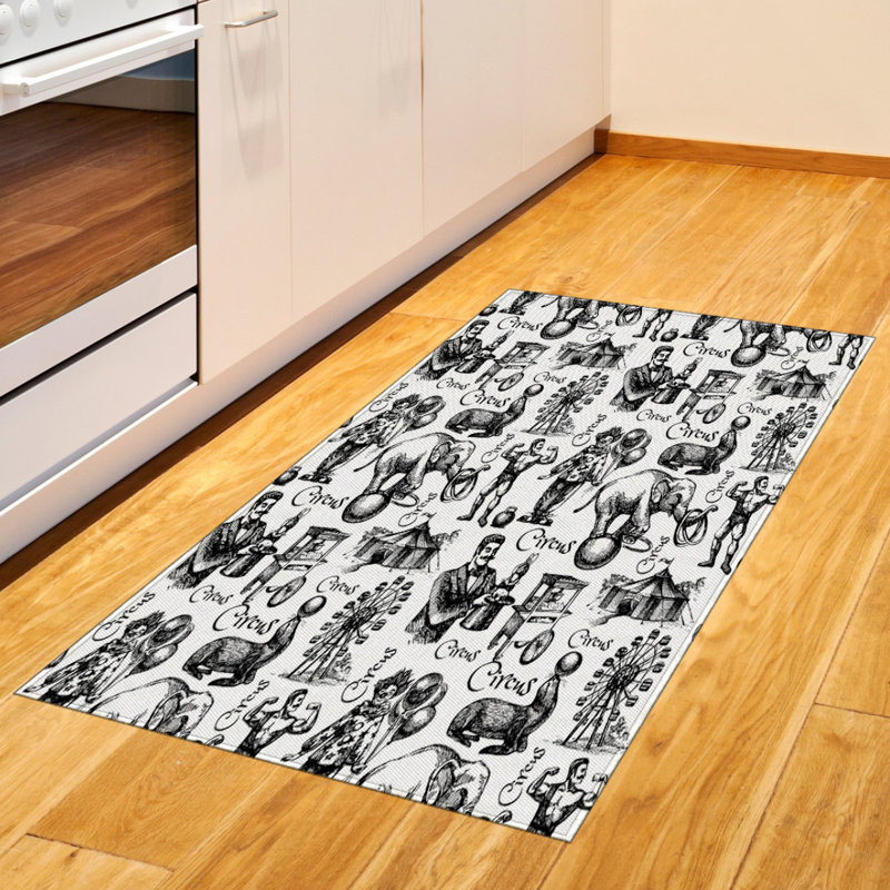 Modern High Density Long Fiber Poly Threads Decorative Area Rug Carpet, Rectangle 2'7" x 5'