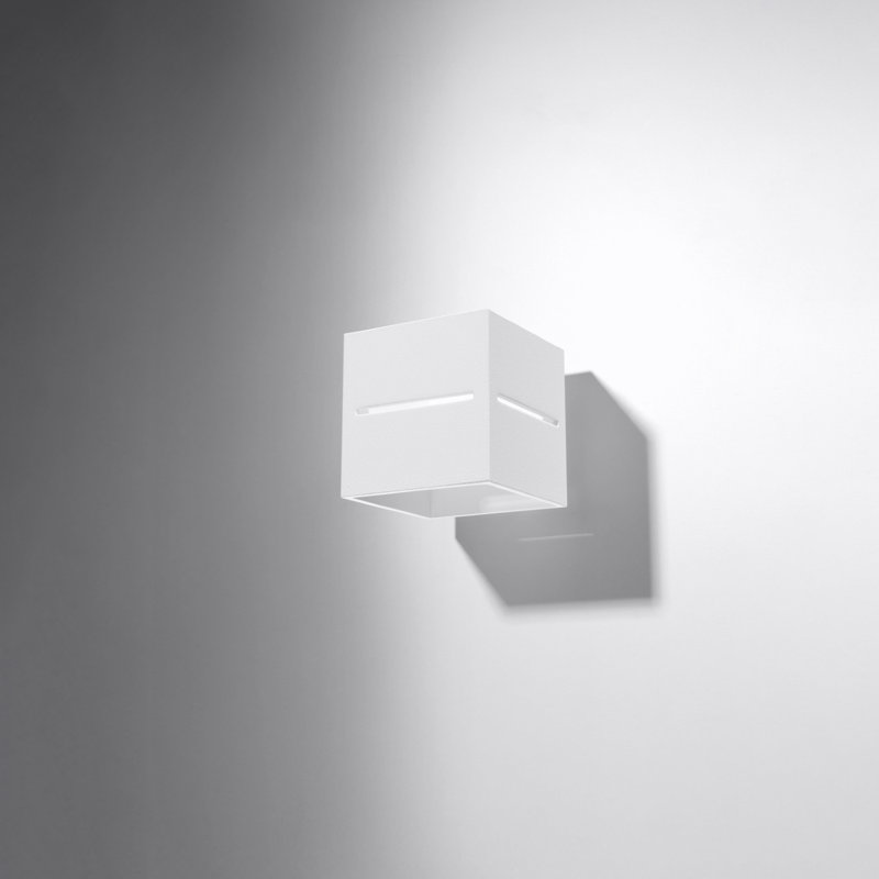 Lobo Flush Mounted Sconce, White